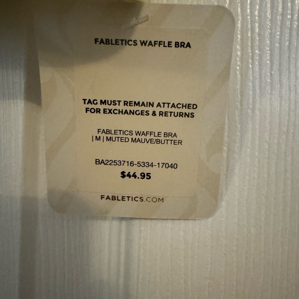 Fabletics Waffle Bra - Picture 3 of 3